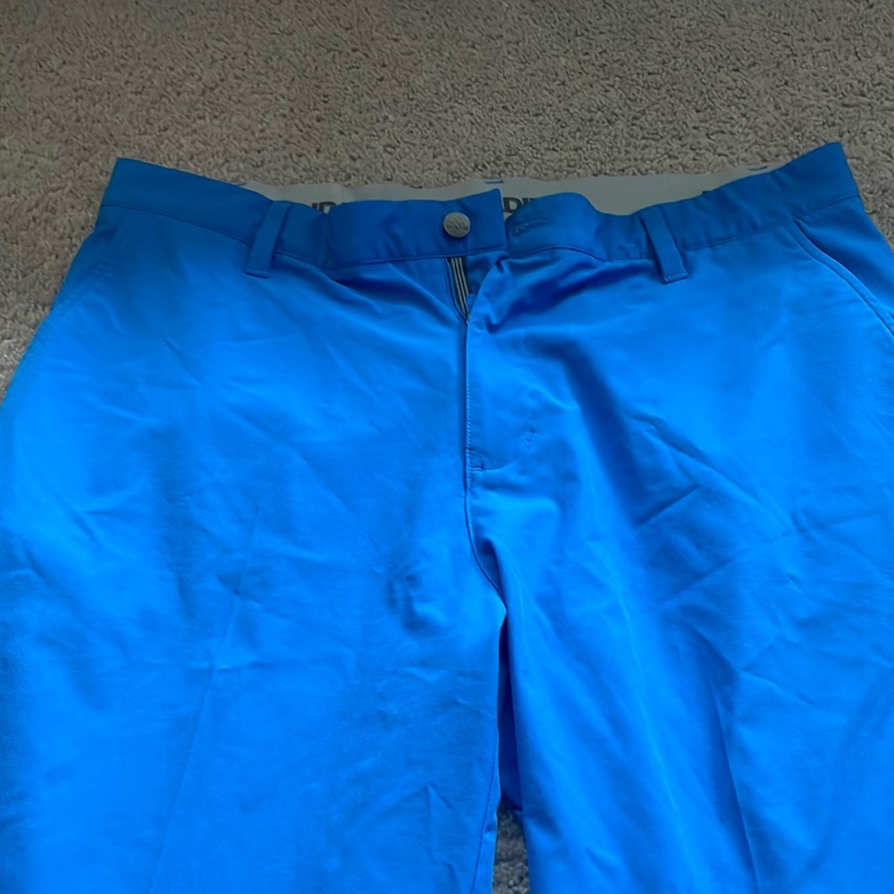 Carolina Blue - adidas dry fit golf shorts